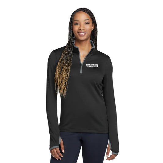 Nike Ladies Dri-FIT Stretch 1/2-Zip Cover-Up